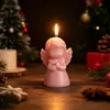 Vela de Silicone Molde de Anjo Menino e Menina 3D DIY Ornamento de Gesso para Aromaterapia Molde de Anjo Em Estoque Atacado