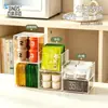 BNBSDustproof Caixa de Armazenamento para Sachês de Chá Mesa Caixa Organizadora de Sachês de Café Creamer Plástico Organizador Caixa de Armazenamento