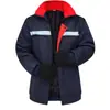 Novos casacos de outono e inverno, roupas de trabalho de algodão, casacos masculinos, roupas à prova de frio para fábricas de reparo automotivo e armazéns, feitos sob medida e atacado