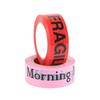 Cinta Impresa a Color Personalización de Lotes Pequeños Cinta de Impresión para Sellado Cinta Transparente Personalizada Rollo de 6 cm de Ancho Personalización