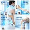 Suministro exclusivo transfronterizo de dispositivo ultrasónico calmante de doble cabezal y doble canal, instrumento de fisioterapia para uso doméstico, para el cuidado de la tensión en hombros, cuello, cintura y rodillas