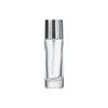 Botella de Perfume Corta de 20ml con Tapa de Rosca Cosméticos Reenvasados Botella de Vidrio Atomizador de Perfume Botella de Perfume de Vidrio Transparente
