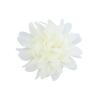 Comércio Exterior Mais Vendido Feito à Mão 8cm Flores de Tecido Chiffon DIY Flor de Cabeça Acessórios de Cabelo Infantil Flor para Sapatos Chapéu Acessórios de Joalheria