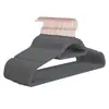 Percha de Terciopelo sin Costuras Multifuncional Antideslizante de Plástico Percha para Ropa Hogar Mágico Organizador de Acabado Percha para Ropa Tirante para Ropa