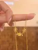 Dulce Collar Floral para Mujer, Lujo Ligero, Elegante y de Alta Gama Cadena para Clavícula, Diseño de Nicho, Accesorio de Moda y Versátil