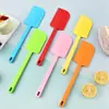Raspador Integrado de Silicona Espátula para Crema Espátula Doméstica Horneado Cuchillo Mezclador de Mantequilla Raspador de Silicona de Grado Alimenticio