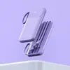 Nuevo mini cargador portátil de gran capacidad, certificado 3C, se puede llevar en aviones, admite carga rápida y es portátil con una capacidad de 10000 mAh.