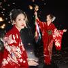 Kimono mejorado de estilo japonés, vestido formal para mujer, vestido tradicional, manga japonesa, bata de baño japonesa, fotografía, ropa