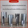 Processamento a laser e corte de perfil de tubo de aço inoxidável empreiteiro de material de pacote empreendendo engenharia tubulação blanking R ângulo de ranhura
