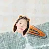 Zhang Ruonan Artículos de Celebridad Acrílico Pinza para el Cabello Pasador Accesorio para el Cabello Artículo de Apoyo para Conciertos en la Imagen
