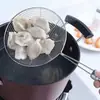 Escumador de Aço Inoxidável Estilo Japonês para Uso Doméstico, Adequado para Pegar Bolinhos, Macarrão, Utensílios de Cozinha, Fondue, Fritura e Cozinhar Macarrão, Escumador de Fio Grande