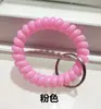 Baño de Sauna Natación Etiqueta Numérica Digital Pulsera Llavero Cable de Teléfono de Plástico Pulsera Elástica