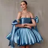 Nuevo vestido corto satinado strapless 2026, elegante y sofisticado, perfecto para fiestas, cumpleaños y eventos nocturnos, diseñado para figuras petite con un toque de lujo