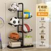 Estante de Almacenamiento de Balones para Niños Doméstico para Interior Baloncesto Fútbol Voleibol Estante de Almacenamiento Cesta de Almacenamiento de Juguetes Bádminton