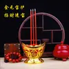 Soporte para Quemador de Incienso de Ofrenda a Buda Guan Yu Electrónico Uso en Casa Portavelas Enchufe Batería LED Versión de Quemador de Incienso de Doble Uso Suministros para Incienso y Velas Otro