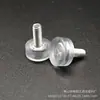 Altura do pé ajustável 6mm pé ajustável ferragens para móveis pé ajustável mesa e cadeira almofada pé linear PVC parafuso pé ajustável