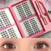 Popular Set de Pegamento para Pestañas Postizas Gruesas WM23 Natural Voluminoso Maquillaje de Chica Asiática Popular Pestañas Postizas Transfronterizas
