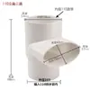 Accesorios de tubería plana de PVC para drenaje de baño, cocina y balcón; accesorios de tubería ovalados; drenaje de piso; dispositivo de reubicación de inodoro; 75, 110, 50