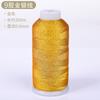 Rollo grande hilo dorado hebras doradas y plateadas 3 hebras 6 hebras 9 hebras 12 hebras de hilo dorado diy hilo tejido a mano color accesorios para joyería