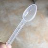 Cuchara de plástico tamaño cabeza té batido proteína en polvo al por mayor cuchara de ultramar personalidad comida Malasia mismo