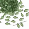 Folhas Mini Acrílicas Estilo Floresta Versátil DIY Contas Soltas Pulseira Corrente de Celular Acessórios Fábrica Atacado
