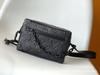 26 Años m L Bolso para Hombre, Bolso para Mujer, Bolso Cruzado de un Solo Hombro, Bolso para Cámara Tres en Uno, Bolso de Mano, Cuero Genuino, Versátil, Retro