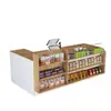 Balcão de Caixa de Supermercado, Recepção de Loja de Conveniência, Balcão de Armazenamento Multicamadas, Balcão Pequeno de Papelaria, Balcão de Recepção de Canto