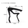 Capo para Guitarra Aleación de Aluminio Agarre Pequeño para Mano Folk Ukulele Capo Clásico Capo de Metal Accesorios para Guitarra Eléctrica Acústica