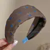 Diadema Exquisita Maillard de Ala Ancha y Corona Alta para Mujer, Nueva Diadema de Otoño 2026, Accesorio para el Cabello de Uso Diario de Alta Gama