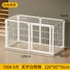 Valla anti-escape para mascotas jaula para perros espacio grande casa para perros teddy corgi jaula de entrenamiento de aislamiento anti-escape superior