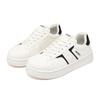 Zapatillas de Lona de Suela Gruesa con Bloques de Color de Gama Alta para Mujer, Otoño 2025, Mocasines de Piel Suave, Zapatos Casuales de Nicho