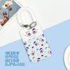 Cubierta creativa para tarjeta deslizante, tarjeta escolar para estudiante, tarjeta de trabajo, cubierta protectora, para hombre y mujer, tarjeta de control de acceso, tarjetero para tarjeta de autobús, venta al por mayor, para colgar del cuello, transfronterizo