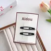 Estilo Coreano Estilo Ins Flor de Pérola Vazada Presilha BB Grampo de Cabelo Elegante Fashionável Presilha Lateral para Franja da Testa Grampo de Cabelo para Mulheres