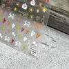 Tomoni Pegatinas Finas Resistentes para Uñas Conejito Lindo Corazón Flor Sencilla Material para Uñas Pegatinas Adornos Transfronterizos