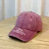 Gorra de Béisbol Retro Desgastada para Mujer, Estilo Hip-Hop de Moda, Versátil Gorra de Béisbol de Ala Suave Curva para Hombre, Sombrero Modelo Nuevo