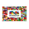 Comercio Electrónico Transfronterizo Copa Mundial 2026 en Estados Unidos, Canadá y México: Parche de Patchwork de Banderas de Estados Unidos y Canadá, Bandera de Torneo, Artículos para Animar