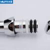 Tuerca pequeña hexagonal de plástico electrochapado de 5 puntas 23 mm alambre interior grifo 18 tubería de salida tuerca de fijación accesorios de fontanería