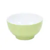 Tigelas pequenas de melamina, design bicolor, adequadas para lanchonetes, restaurantes de fast-food, tigelas de arroz, louças, molhos para fondue, tigelas de temperos e uso comercial