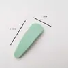 Pinza para el pelo color caramelo pinza de borde pinza de gota material de resina para accesorios de pelo hechos a mano DIY accesorios pequeños