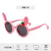 Nuevas Gafas de Sol Lindas para Niños Hombres Orejas de Conejo Fresa Decorativas Gafas de Sol Polarizadas para Mujeres Venta al por Mayor