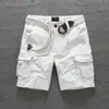 Shorts de Trabajo Verano para Hombre Algodón Multi-Bolsillo Pantalones Holgados Casuales a la Rodilla Shorts a la Rodilla Talla Grande para Hombre Hombre