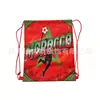 Bolsa para Zapatos de Entrenamiento de Bandera Cruzada Equipo Marroquí, Mochila con Cordón para Artículos de Fan