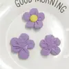 Botón de Tela Fresca Estilo Coreano Cabeza de Flor de Cinco Pétalos Accesorios DIY Flor Ropa Bolsa Zapato Calcetín Accesorios Mayoreo