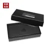 Caja con Tapa y Base para Corbata de Moño Negra con Ventana Caja de Empaque Caja para Corbata de Moño En Stock Caja de Empaque de Regalo para Corbata de Moño Fabricante