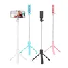 Nuevo Modelo 2026 Palo Selfie de Mano con Cámara Integrada, Soporte Extensible Giratorio Bluetooth Universal para Transmisión en Vivo
