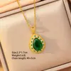 Colar Geométrico Popular Transfronteiriço com Zircônia Incrustada em Cobre para Mulheres, Moda de Luxo Leve, Estilo Verão, Corrente de Clavícula em Aço Titânio Antidesgaste