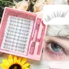 Set de Pestañas Postizas Transfronterizo, Gran Capacidad, Pestañas Postizas Diagonales Estilo Aire Fresco, Naturales y Realistas para un Look de Maquillaje Ligero