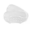 Almohadillas de talón invisibles transparentes de silicona transfronterizas, amortiguación suave de GEL, anti-rozaduras y antideslizantes, inserciones de talón de media talla