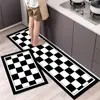 Nuevos Tapetes de Cocina 2025, Alfombras para el Hogar, Absorbentes de Agua, Resistentes a las Manchas, Absorbentes de Agua, Antideslizantes, Tapetes Largos para Baño y Junto a la Cama