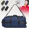 Mochila con Ruedas Impermeable de Gran Capacidad, Bolsa de Viaje Portátil para Exteriores, Mochila de Montañismo, Bolsa de Equipaje Plegable, Bolsa de Viaje